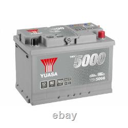 Yuasa Silver Battery YBX5096 12v 80ah 740A