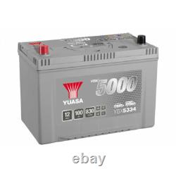Yuasa Silver Battery YBX5334 12v 100ah 830A High Performance Yuasa Silver Battery YBX5334 12v 100ah 830A High Performance