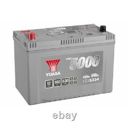 Yuasa Silver Battery YBX5334 12v 100ah 830A High Performance