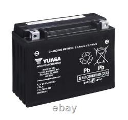 Yuasa YTX24HL-BS AGM Battery 12V 21AH Ready for Assembly HVT-06 12 24HL