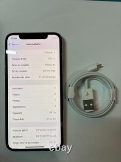 iPhone X White 64GB / Battery Capacity 100% / Without Face ID