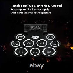 (us Plug)pad Set Foldable Electronic Battery With 2 High Rmm Batteries