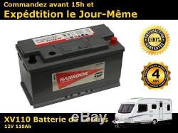110Ah Batterie de Loisir Décharge Lente 12V Varta LFD90