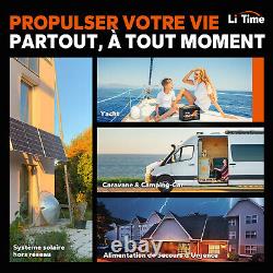 12V 100Ah LiFePO4 Batterie au lithium 15,000 cycles profonds pour RV marine