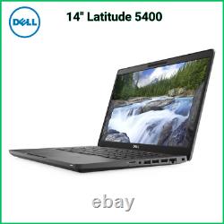 14 Dell Latitude 5400 i5-8265U 8 Go DDR4 256 SSD Batterie Grade B