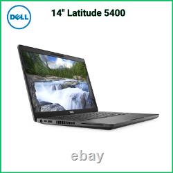 14 Dell Latitude 5400 i5-8265U 8 Go DDR4 256 SSD Batterie Grade B