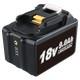 18v Pour Batterie Makita 5.5ah 8ah 9ah Bl1890 Bl1860b Bl1850b Bl1830 Lxt Lithium