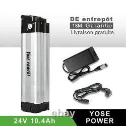 24V10.4Ah E-Bike Batterie de Vélo Electrique avec Chargeur Pour 250With350W Moteur