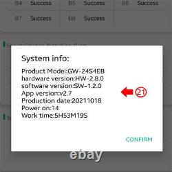2S 24S équilibreur actif Li-ion Lipo Lifepo4 LTO égaliseur de batterie BMS APP