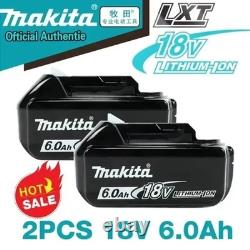 2 Batterie Makita 6Ah 18V au Lithium par BL Motors pour Makita
