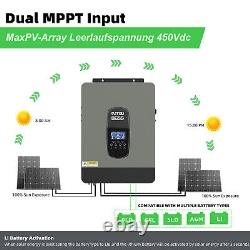 3000W 6000W 24V Solaire Hybride Convertisseur Onduleur Inverter MPPT Contrôleur