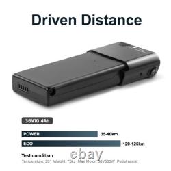 36V10.4Ah E-Bike Batterie de Vélo Electrique avec Chargeur Pour 250With350W Moteur