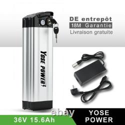 36V15.6Ah E-Bike Batterie de Vélo Electrique avec Chargeur Pour 350With500W Moteur