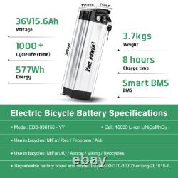 36V15.6Ah E-Bike Batterie de Vélo Electrique avec Chargeur Pour 350With500W Moteur 36V15.6Ah E-Bike Batterie de Vélo Electrique avec Chargeur Pour 350With500W Moteur