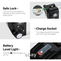 36V15.6Ah E-Bike Batterie de Vélo Electrique avec Chargeur Pour 350With500W Moteur