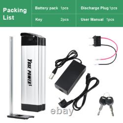 36V15.6Ah E-Bike Batterie de Vélo Electrique avec Chargeur Pour 350With500W Moteur