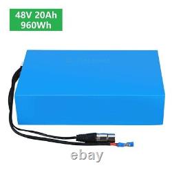 48V 20Ah Batterie vélo électrique batterie pedelec batterie au lithium+chargeur