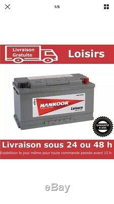 75Ah Batterie de Loisirs Décharge Lente 12V LFD90 4 Ans de Garantie