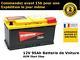 95ah Agm Batterie Decharge Lente / Loisir / Camping Car 12volt, Varta Lfd90