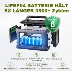 ALLPOWERS 600W Portable Power Station 299Wh LiFePO4 Batterie Générateur Solaire