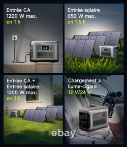 ALLPOWERS R1500 LITE Centrale électrique portable 1600W 1056Wh Batterie LFP
