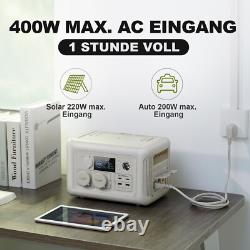 ALLPOWERS Station d'alimentation portable, 600W /299Wh LiFePO4 batterie UPS g