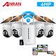 Anran Wifi Batterie Solaire Ensemble De Caméra De Surveillance Audio Sans Fil