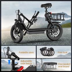 AOVOPRO Monopattino Elettrico, Foldable 500W 10.4Ah Battery 22mph 28Miles
