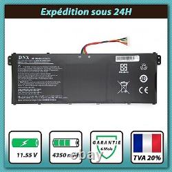 BATTERIE COMPATIBLE ACER SWIFT 3 SF314-42 AP18C8K 11.55V 4350mAh