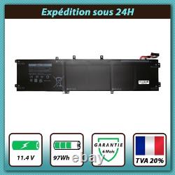 BATTERIE COMPATIBLE DELL XPS 15 9550 / 9560 / 9570 / 7590 6GTPY 11.4V 97Wh