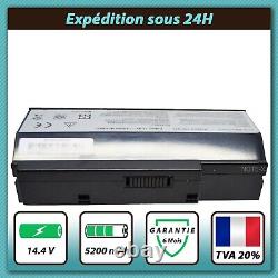 BATTERIE POUR ASUS G53JW-SZ098V G53JW-SZ105V G53JW-SZ144V 14.4V 5200mAh