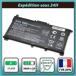 BATTERIE POUR HP NOTEBOOK 15S-FQ1034NF 15S-FQ1036NF 11.4V 3600mAh