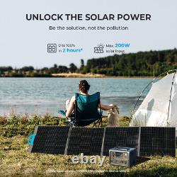 BLUETTI EB3A Générateur Solaire 268Wh 600W portable Station électrique LiFePO
