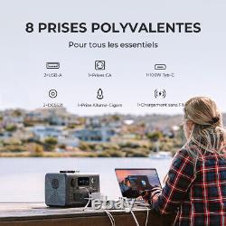 BLUETTI EB3A Générateur Solaire 268Wh 600W portable Station électrique LiFePO