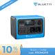 Bluetti Générateur Électrique Portable Eb55, 537wh Batterie Lifepo4 De Secours