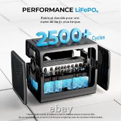 BLUETTI Générateur Électrique Portable EB55, 537Wh Batterie LiFePO4 de Secours