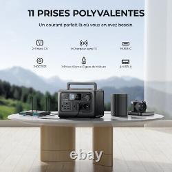BLUETTI Générateur Électrique Portable EB55, 537Wh Batterie LiFePO4 de Secours