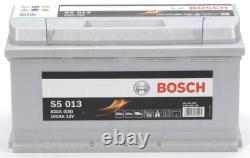 BOSCH 0 092 S50 130 S5 Batterie de Démarrage 12V 100Ah 830A EN pour VW ILTIS
