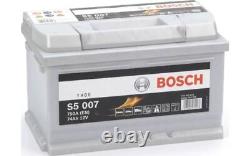 BOSCH Batterie de voiture 74Ah/750A pour FORD ORION SIERRA GRAND 0 092 S50 070