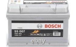 BOSCH Batterie de voiture 74Ah/750A pour FORD ORION SIERRA GRAND 0 092 S50 070