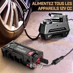BRPOM Booster Batterie 3000A 26800mAh Démarreurs de Batterie de Voiture Portable