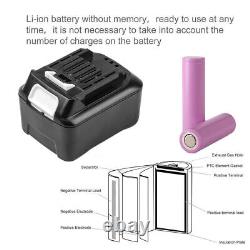 Batterie 12V 6,0Ah pour Makita BL1040 BL1040B BL1041B BL1020B BL1016 BL1021