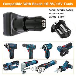 Batterie 12V pour Bosch 4Ah 1600Z0002Y GBA GDR GAS GRO BAT411 BAT420 1600Z0002Y