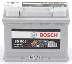 Batterie BOSCH S5005 63Ah/610A
