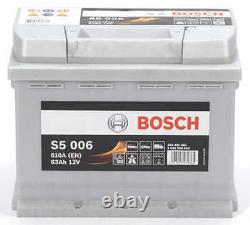 Batterie BOSCH S5006 63Ah/610A