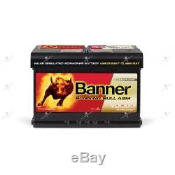 Batterie Banner 57001 AGM 12v 70ah 720A décharge lente start and stop