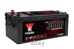 Batterie Bateau, Camion, Décharge Lente Yuasa YBX1629 629SHD 12V 180Ah 1100A