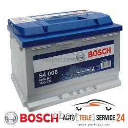 Batterie De Démarrage Bosch 0092S40080 S4 pour Alfa Romeo Audi Barreiros Bmw Daf
