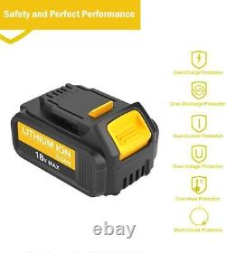 Batterie De Remplacement Pour Dewalt 18V Avec Indicateur LED 2X 5.0Ah