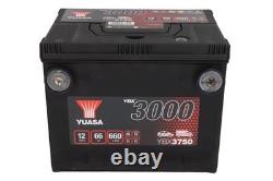 Batterie De Voiture Ybx3750 Yuasa Originale Top Qualité Garantie 12v 66ah 660a
